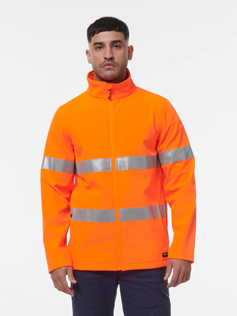 King Gee K55039 Reflective Softshell Jacket Mens – product photo