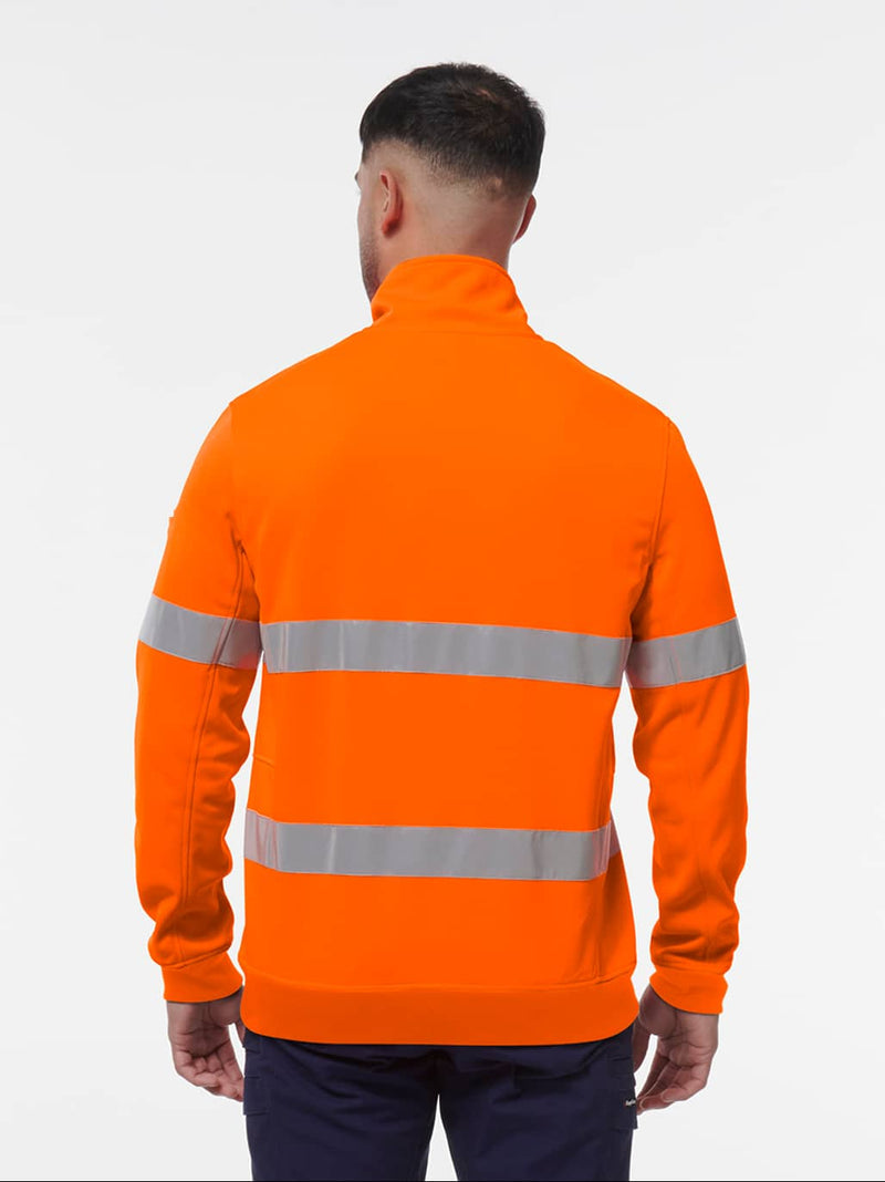 King Gee K55048 Reflective 1/4 Zip Fleece Mens – product photo