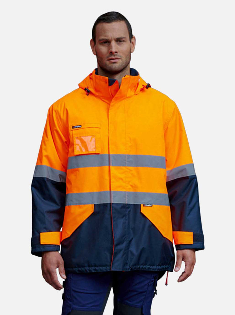 Orange/Navy