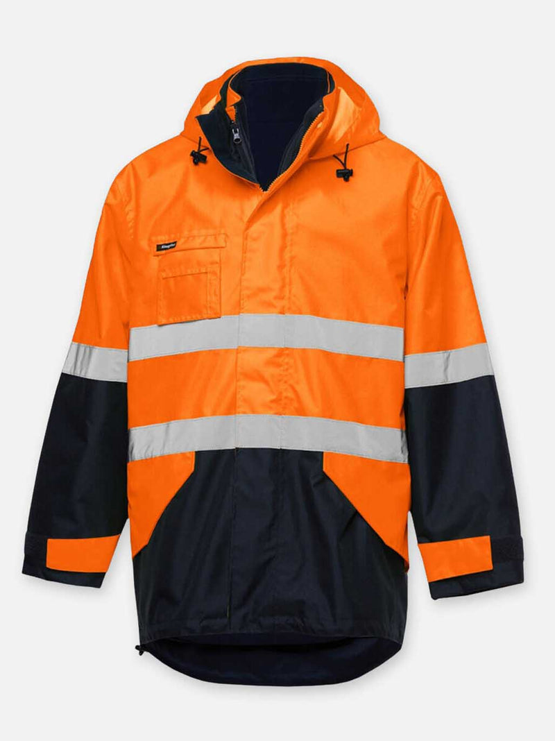 Orange/Navy