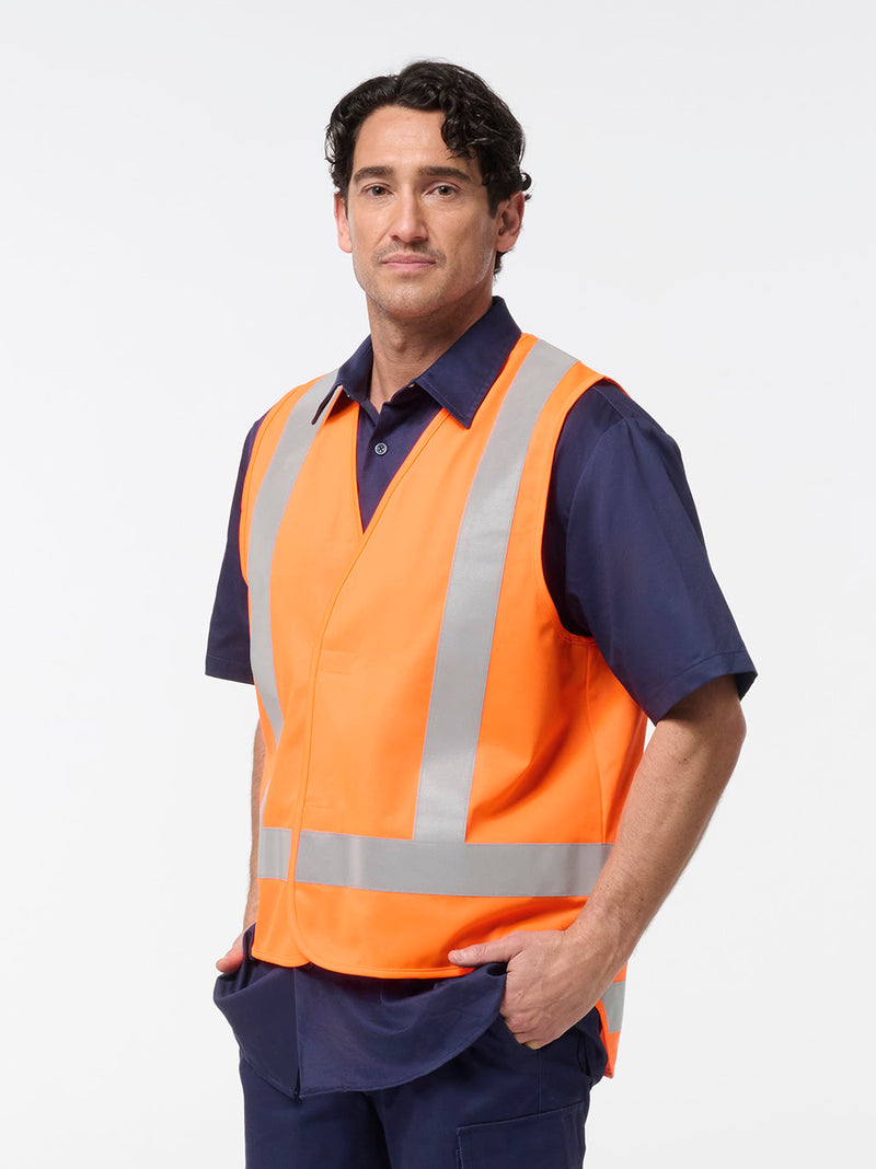 King Gee K57006 Originals Hi Vis X Back Vest Mens – product photo
