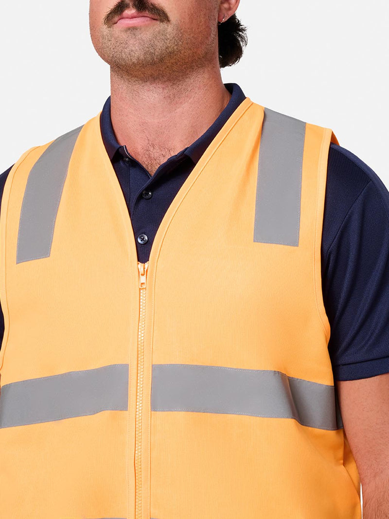 King Gee K57008 Originals VIC Rail Hi-Vis Safety Vest Mens – product photo