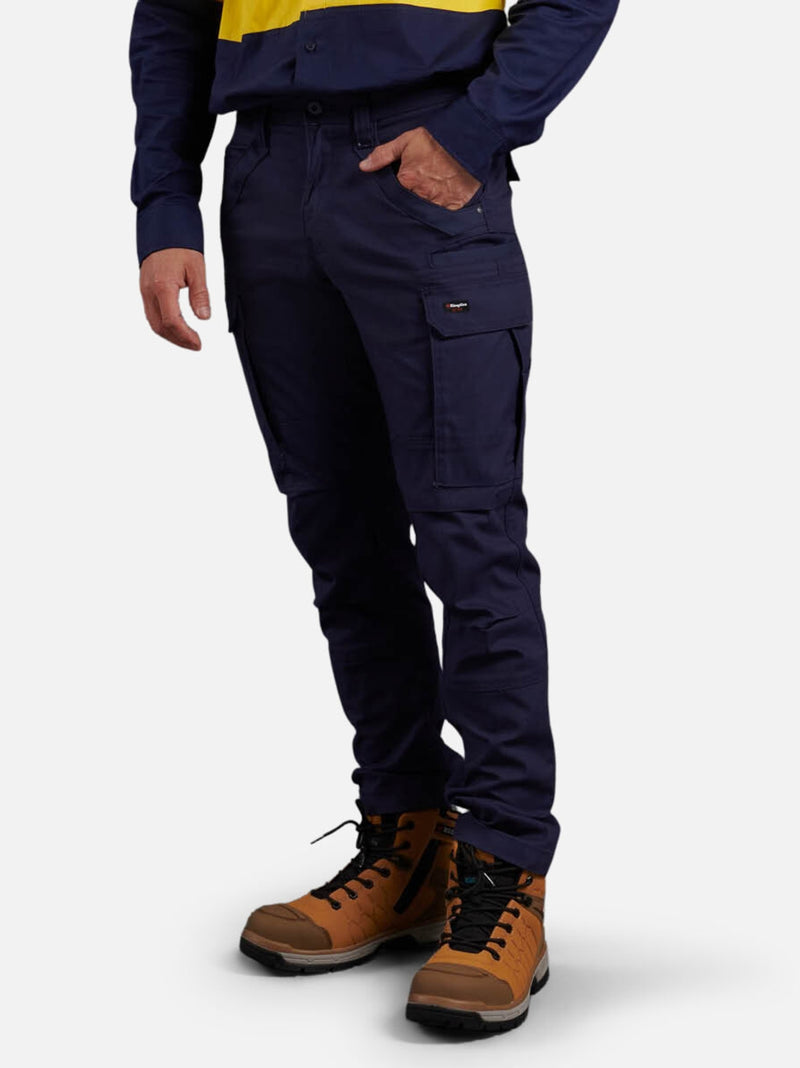 King Gee K69860 Tradies Stretch Cargo Pant Mens – product photo