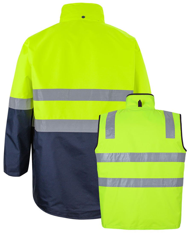 Rear view – Lime/Navy