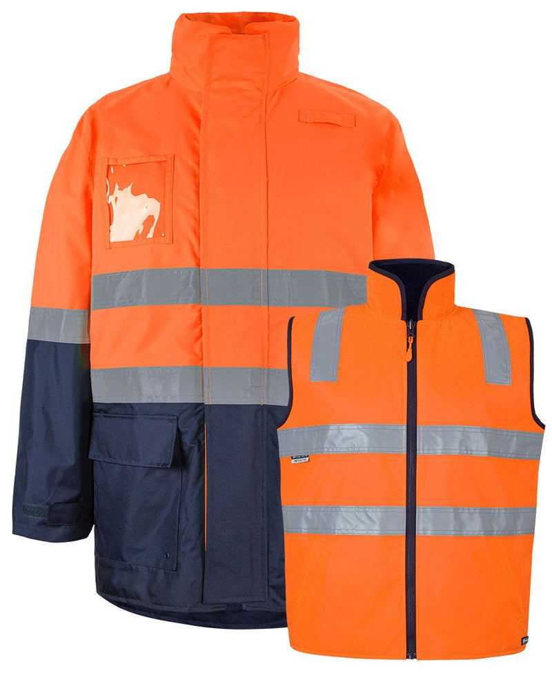 Orange/Navy