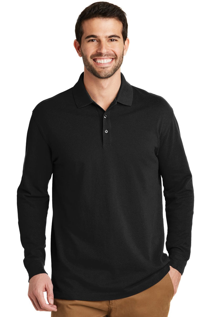 Port Authority K8000LS EZCotton Long Sleeve Polo