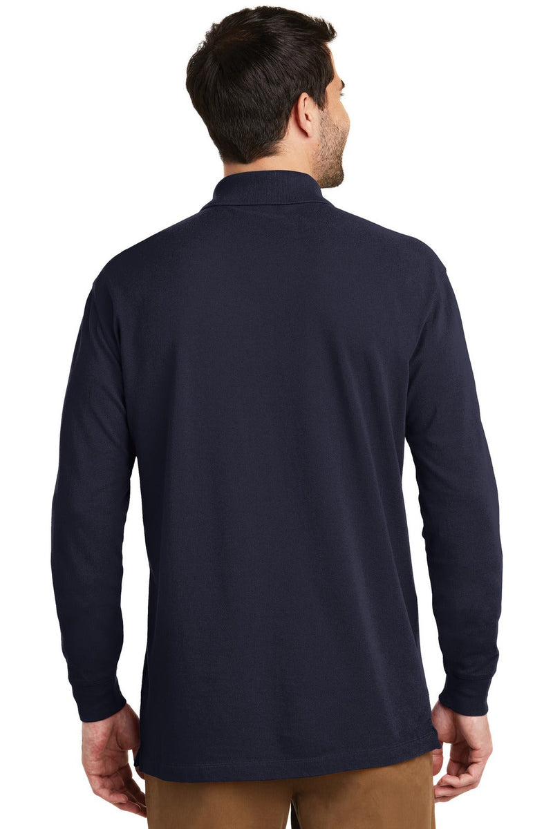 Port Authority K8000LS EZCotton Long Sleeve Polo (XS) – product photo