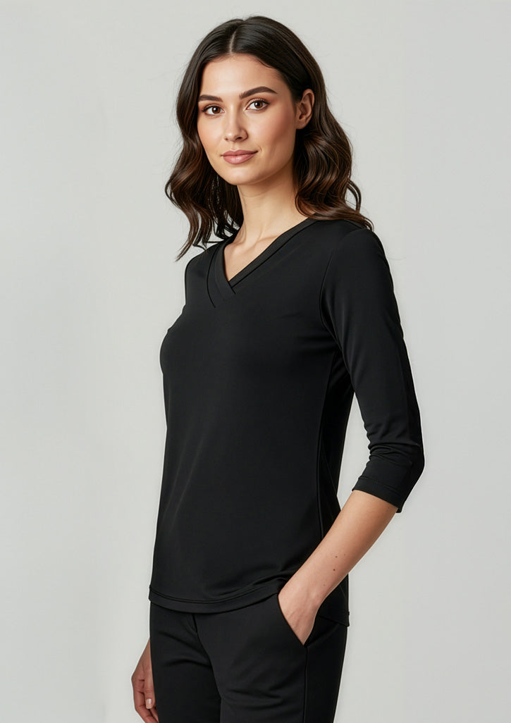 Biz Collection K819LT Lana 3/4 Sleeve Top Ladies