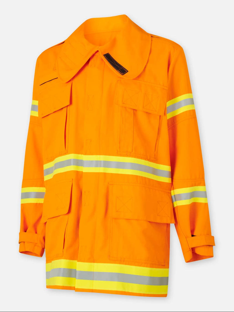 King Gee K85000 Wildlands Firefighting Hi Vis Coat Unisex – product photo