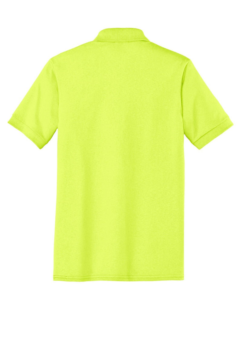 Port & Company KP55P Core Blend Jersey Knit Pocket Polo – Hi Vis (2XL) – product photo