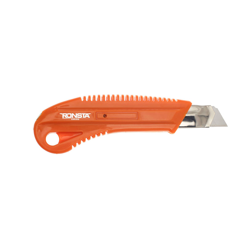 Ronsta Knives Manual Retractable Knife With Screw Lock 18mm