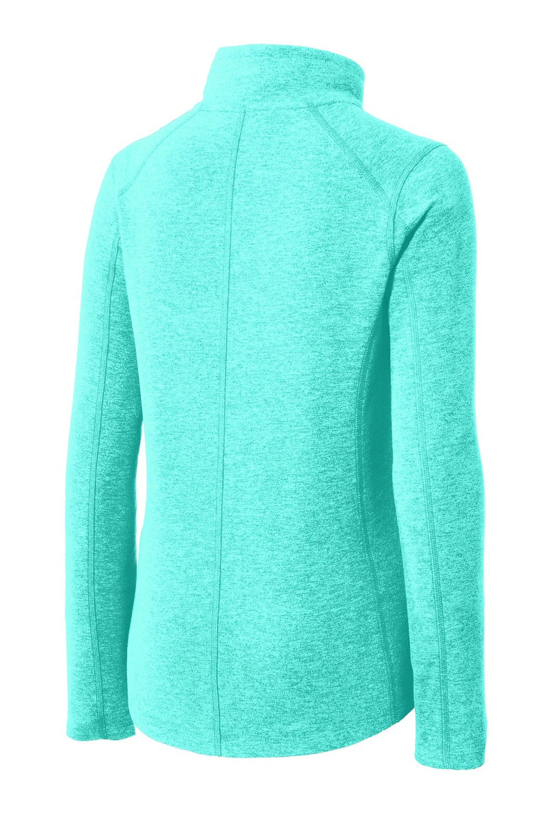 Port Authority L235 Heather Microfleece Full-Zip Jacket Ladies (3XL - 4XL) – product photo