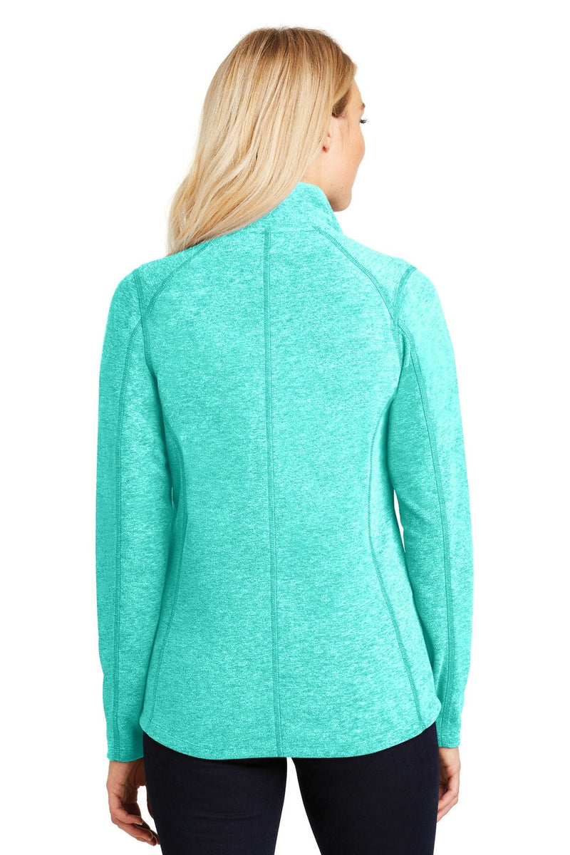 Port Authority L235 Heather Microfleece Full-Zip Jacket Ladies – product photo