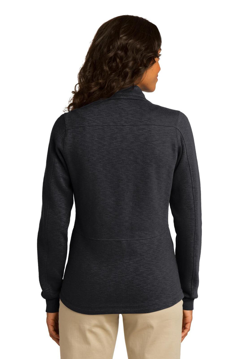 Port Authority L293 Slub Fleece Full-Zip Jacket Ladies – product photo