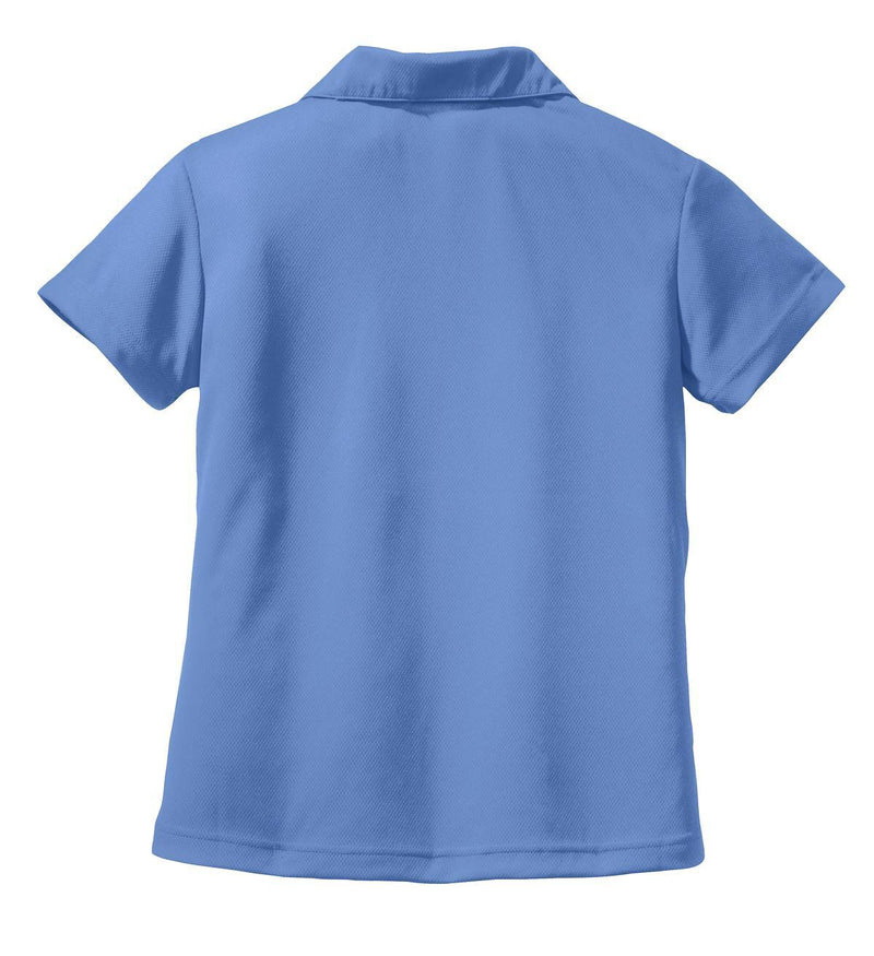 Sport-Tek L469 Dri-Mesh V-Neck Polo Ladies – product photo