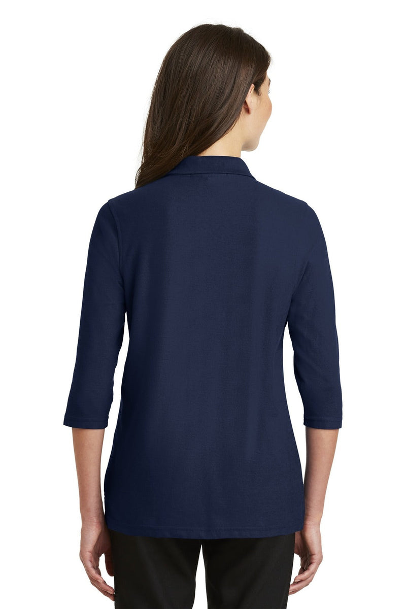 Port Authority L562 Silk Touch 3/4-Sleeve Polo Ladies – product photo