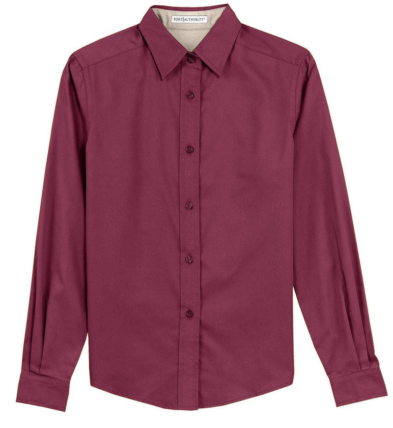 Burgundy/Light Stone