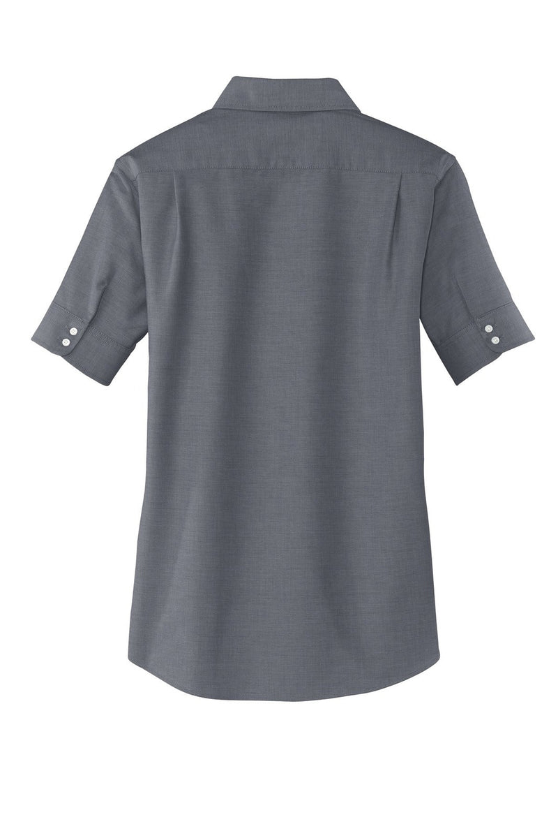Port Authority L659 Short Sleeve SuperPro Oxford Shirt Ladies (3XL - 4XL) – product photo