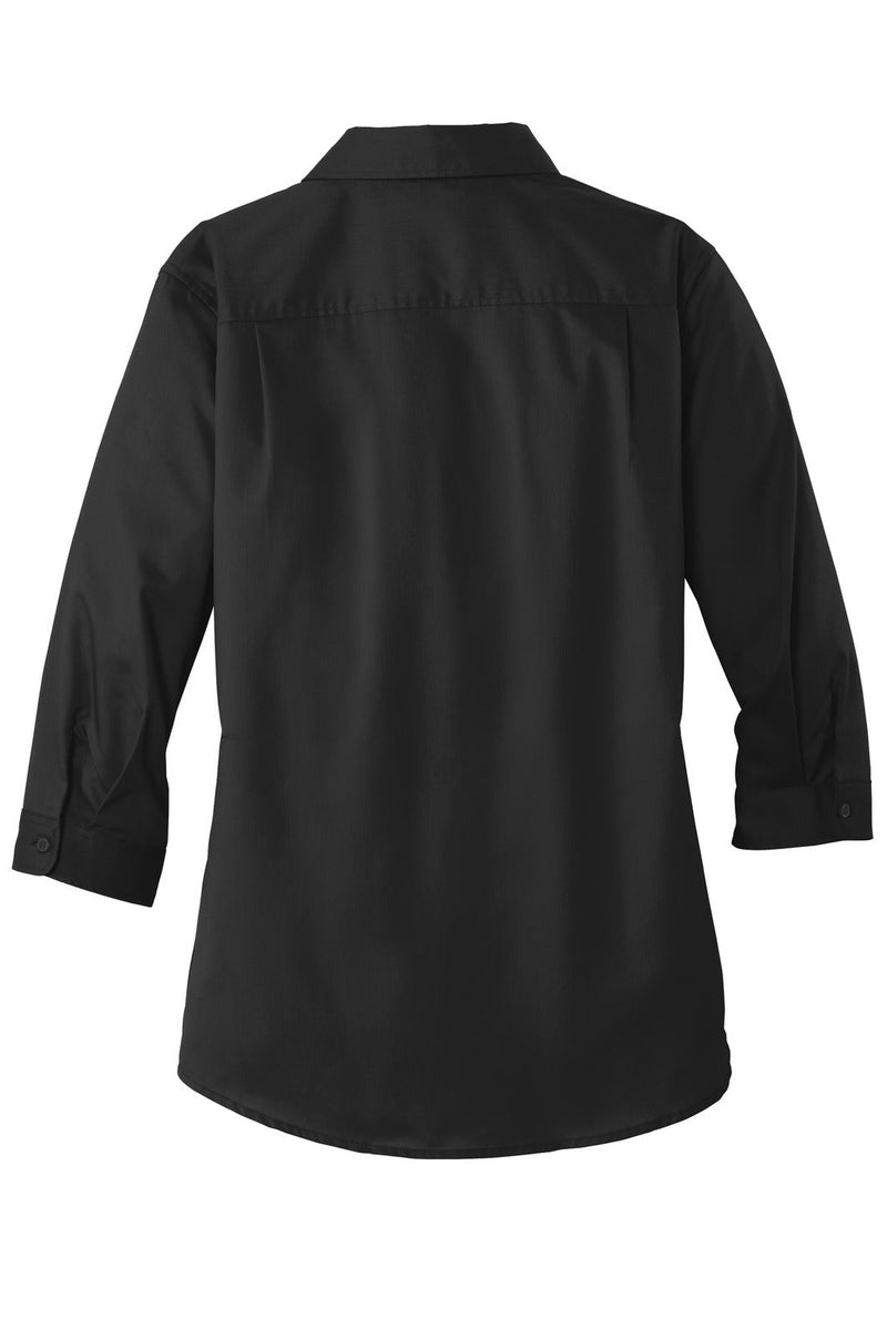 Port Authority L665 3/4-Sleeve SuperPro Twill Shirt Ladies (3XL - 4XL) – product photo