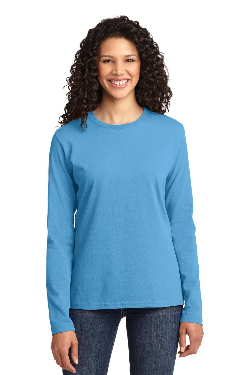 Port & Company LPC54LS Long Sleeve Core Cotton Tee Ladies (3XL - 4XL)