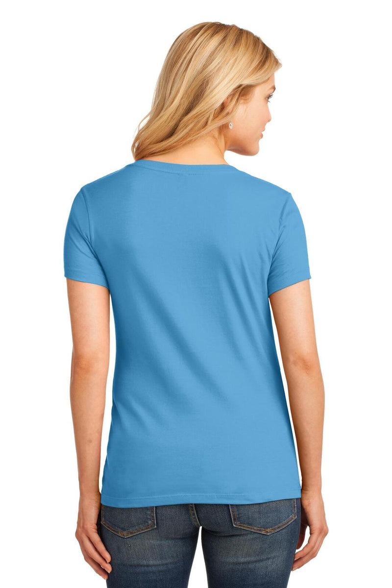 Port & Company LPC54V Core Cotton V-Neck Tee Ladies (2XL - 3XL) – product photo