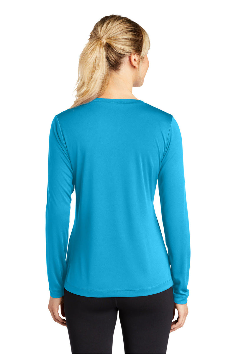 Sport-Tek LST353LS Long Sleeve PosiCharge Competitor V-Neck Tee Ladies (3XL) – product photo