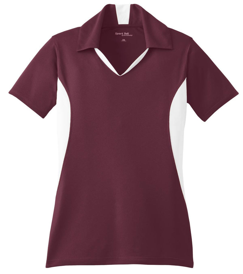 Maroon/White