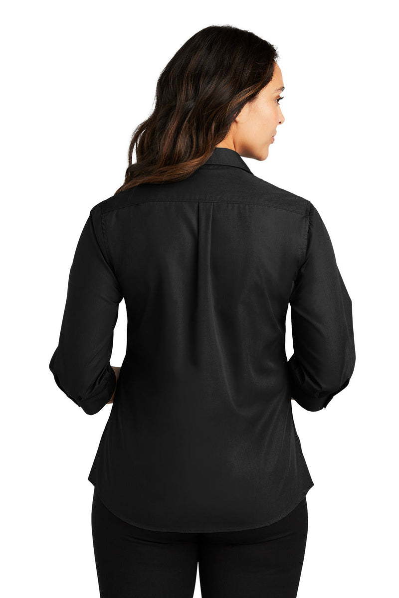 Port Authority LW102 3/4-Sleeve Carefree Poplin Shirt Ladies – product photo