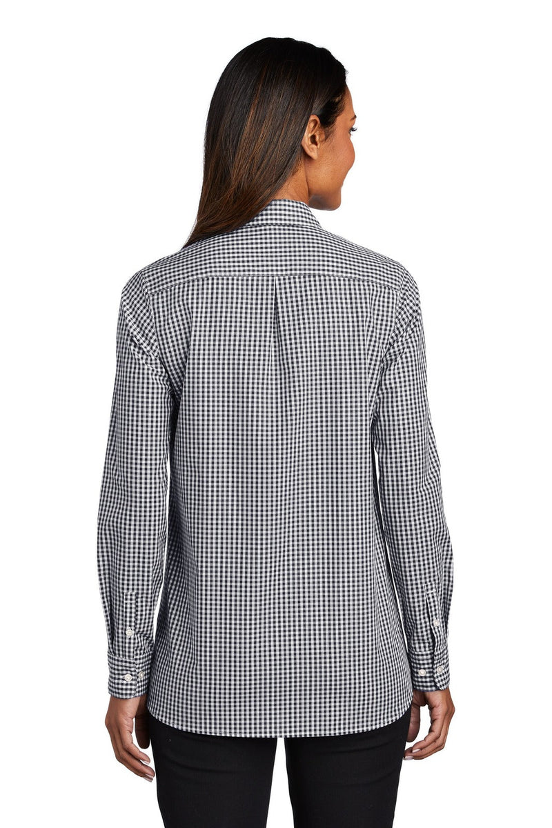 Port Authority LW644 Broadcloth Gingham Easy Care Shirt Ladies – product photo