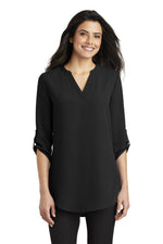 Port Authority LW701 3/4 Sleeve Tunic Blouse Ladies