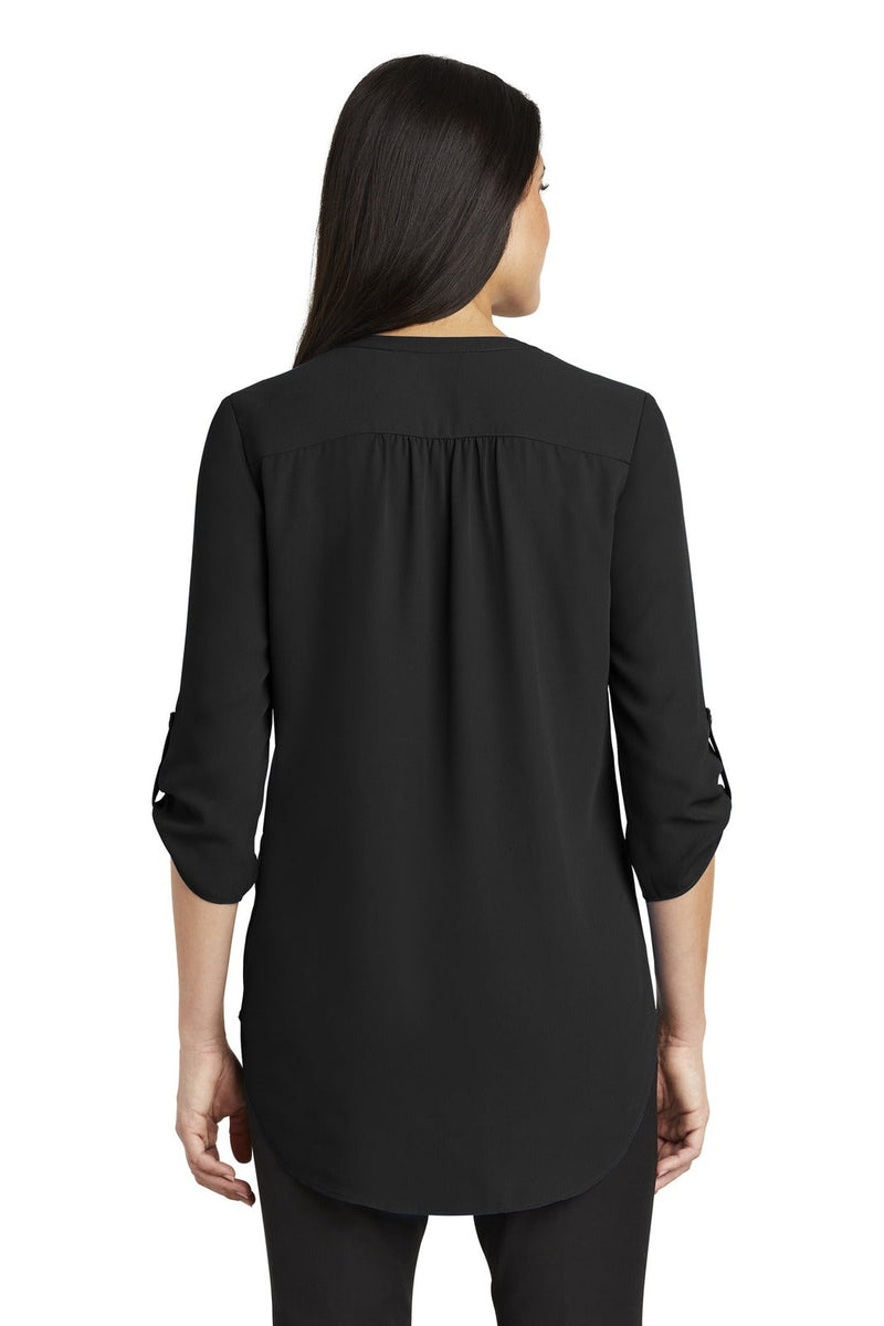 Port Authority LW701 3/4 Sleeve Tunic Blouse Ladies (3XL - 4XL) – product photo