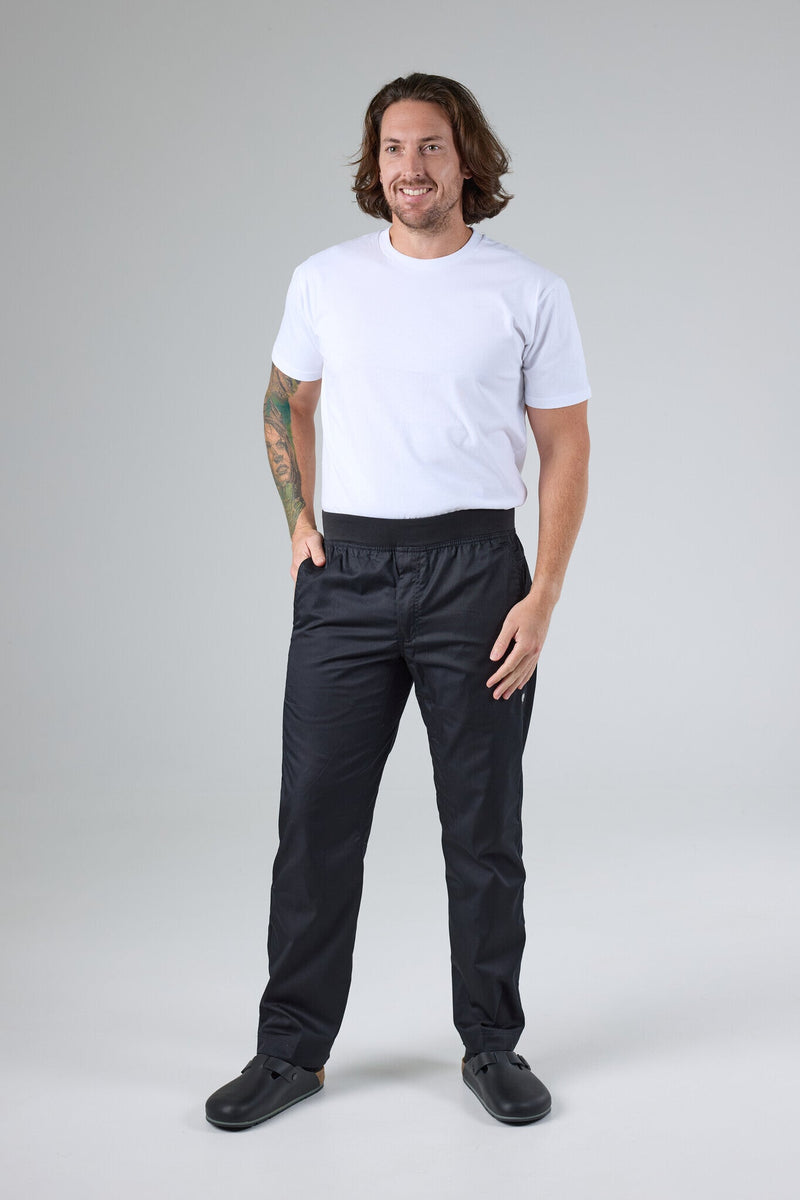 Chef Works PBN01 Lightweight Slim Chef Pants Mens – product photo