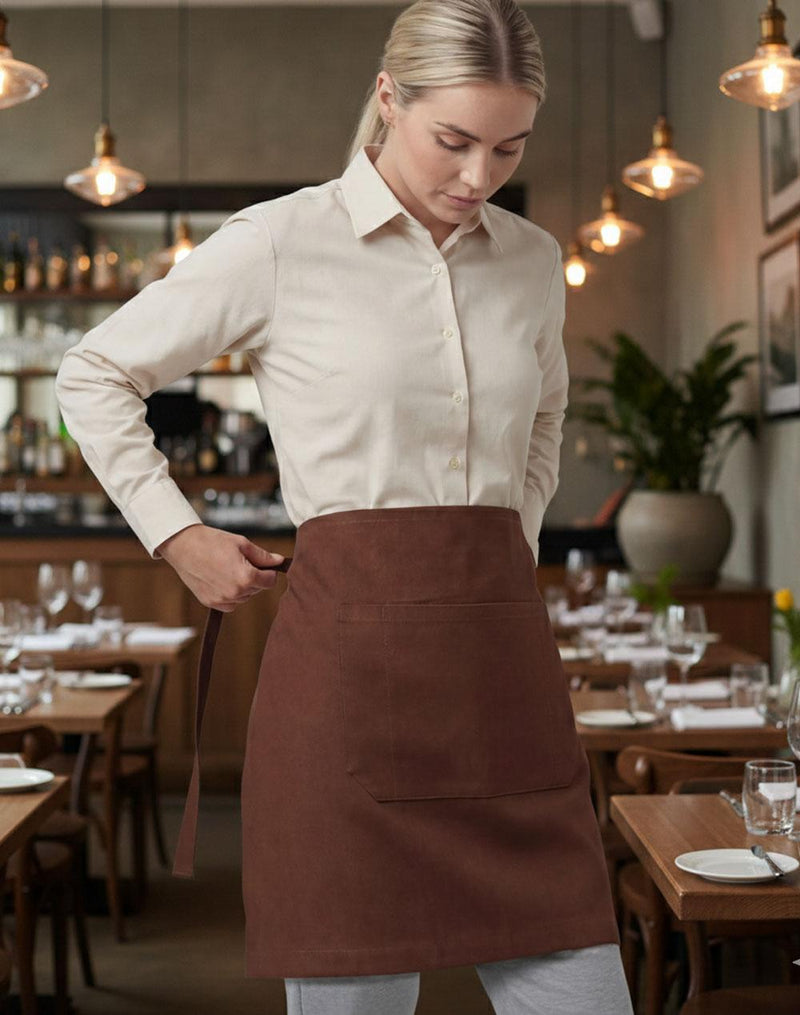 Winning Spirit AP06(M3100) Fitzroy Half Waist Apron