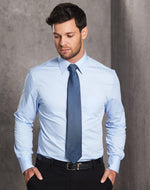 Winning Spirit M7030L Fine Twill Long Sleeve Shirt Mens