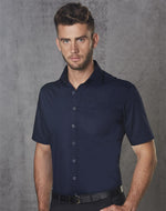Winning Spirit M7110S Barkley Taped Seam Short Sleeve Shirt Mens