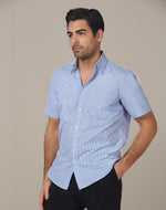 Winning Spirit M7231 Balance Stripe Short Sleeve Shirt Mens
