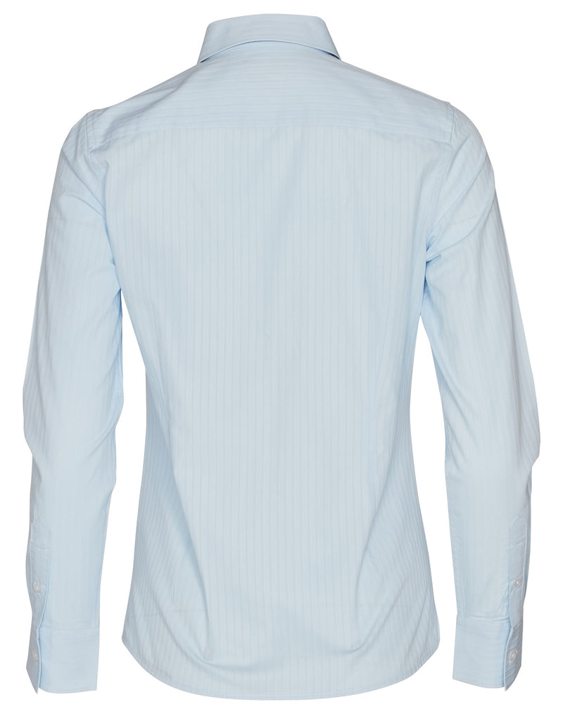 Self Stripe Long Sleeve Shirt Ladies