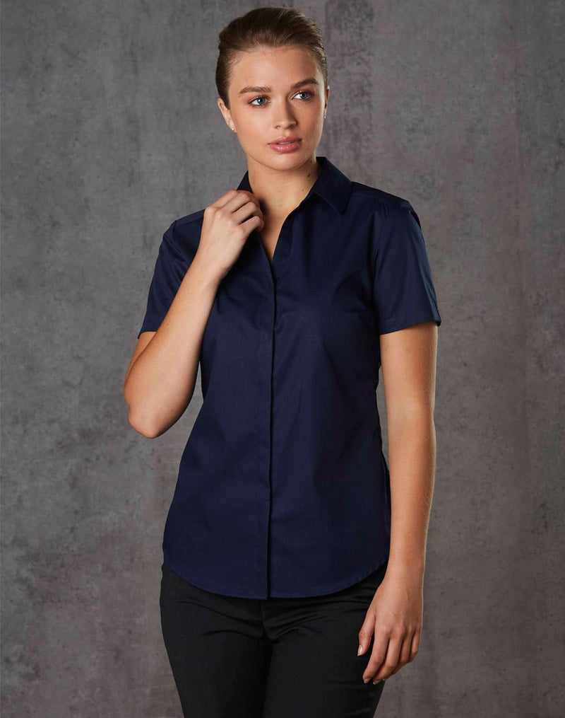 Barkley Taped Seam Short Sleeve Shirt Ladies