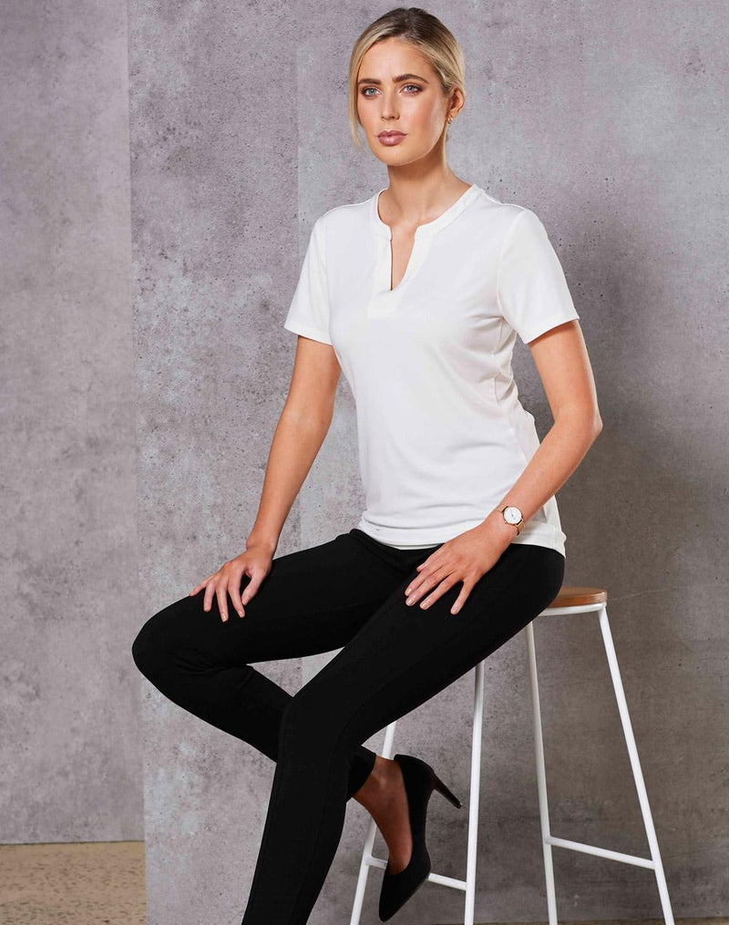Winning Spirit M8840 Short Sleeve Knit Top Sofia Ladies