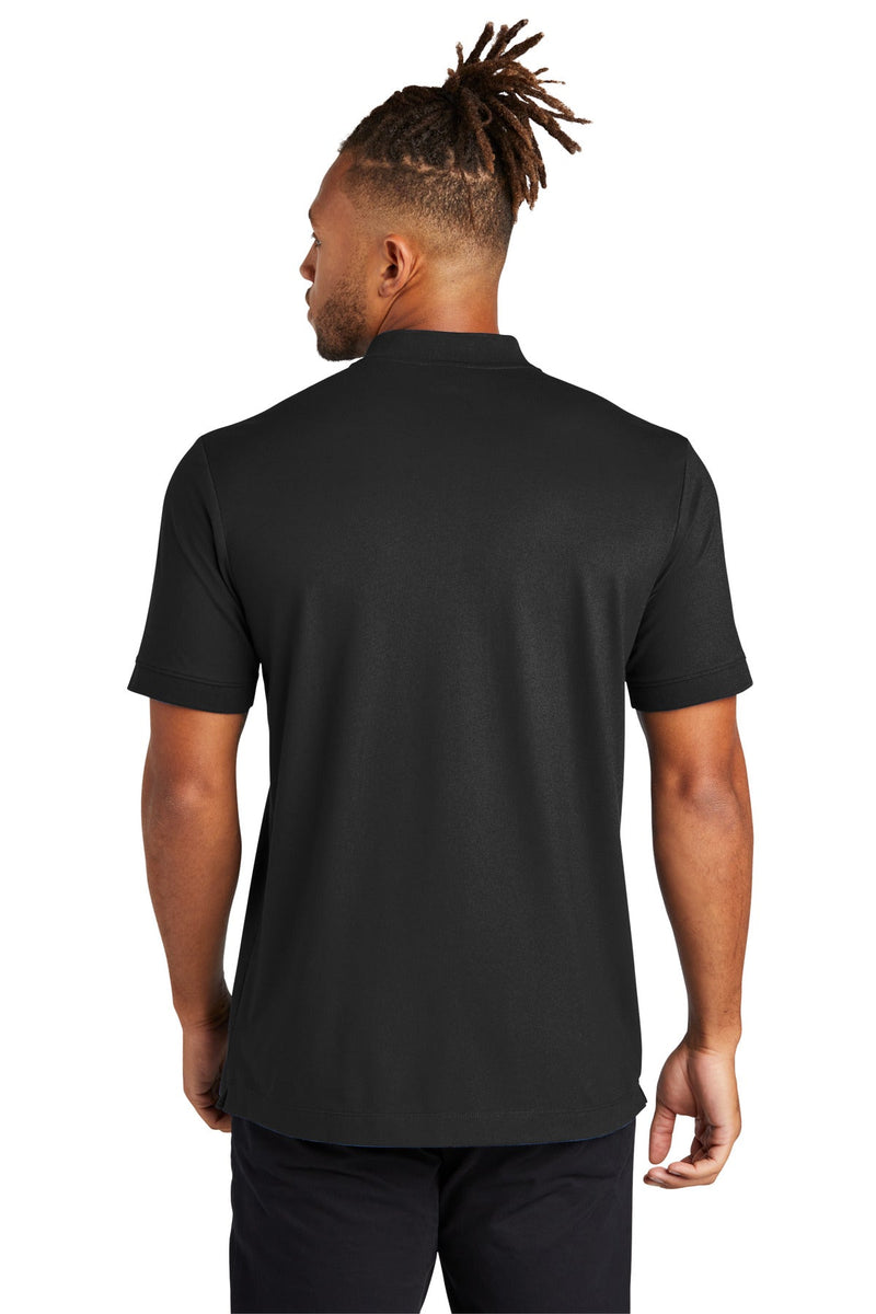 Mercer+Mettle MM1008 Stretch Pique Henley (3XL - 4XL) – rear view