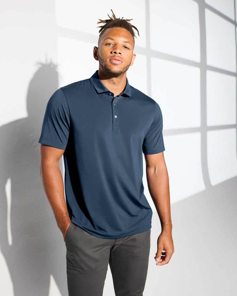 Mercer+Mettle MM1014 Stretch Jersey Polo – product photo