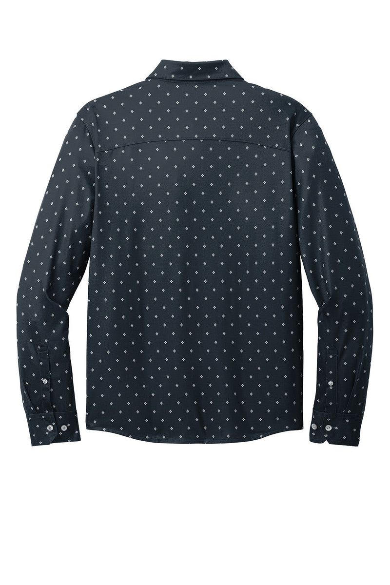 Mercer+Mettle MM1018 Stretch Jersey Long Sleeve Shirt – rear view