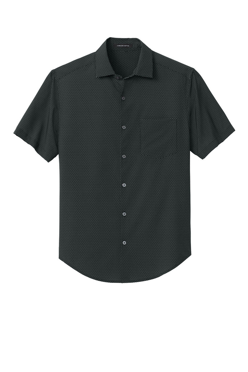 Deep Black Triangle Print