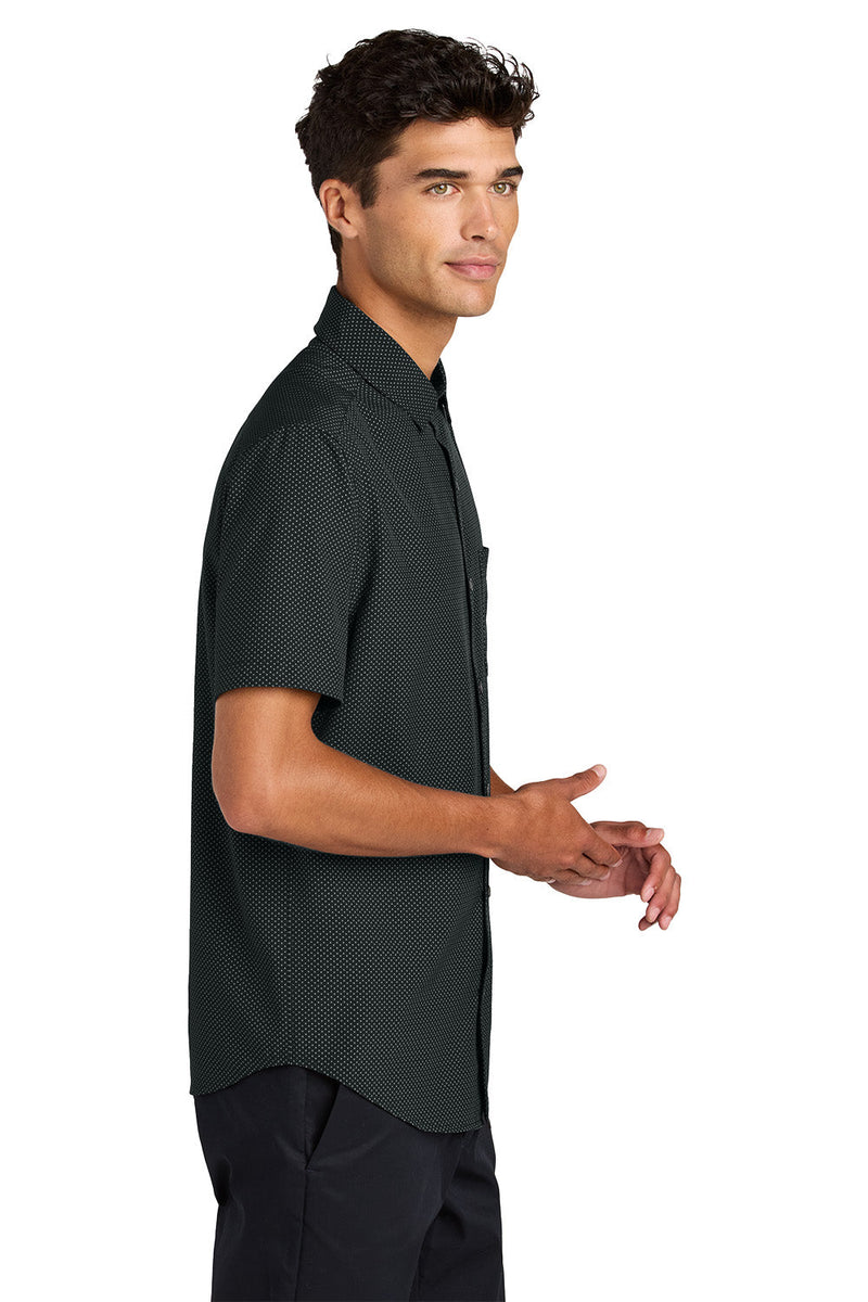 Mercer+Mettle MM2006 Short Sleeve UV Capital Tech Shirt – side view