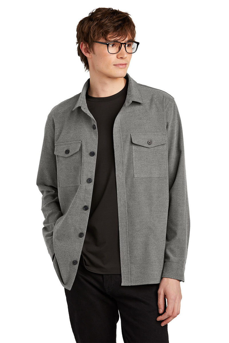 Mercer+Mettle MM2020 Long Sleeve Twill Overshirt (4XL)
