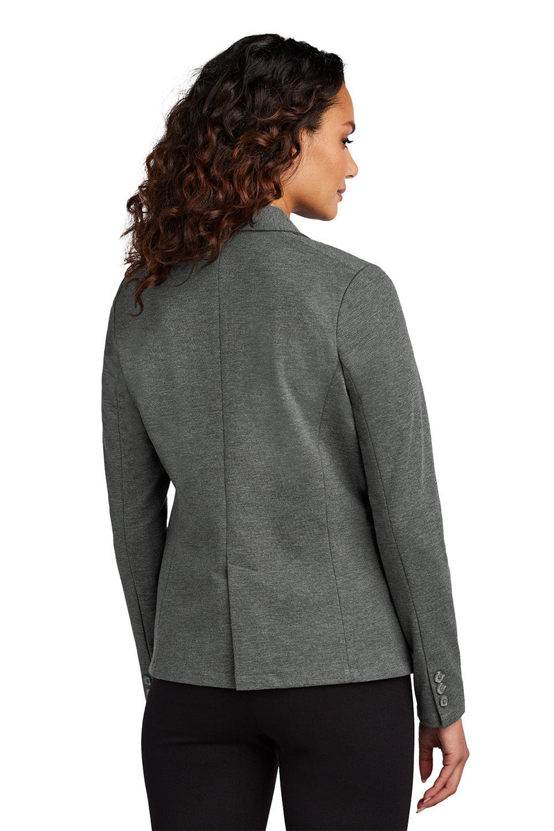 Mercer+Mettle MM3031 Relaxed Knit Blazer Ladies – rear view