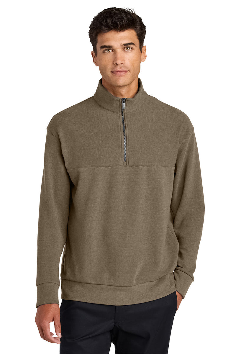 Mercer+Mettle MM3040 Linear Texture 1/4-Zip