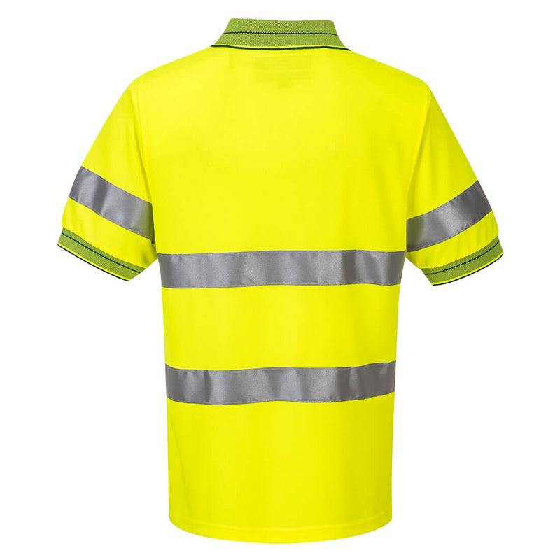 Portwest MP510 Hi-Vis Contrast Polo Shirt S/S