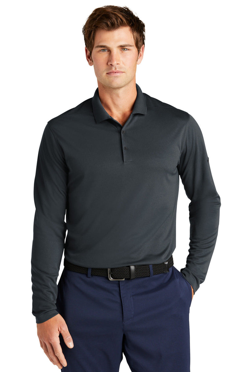 Nike NKDC2104 Dri-FIT Micro Pique 2.0 Long Sleeve Polo (4XL)