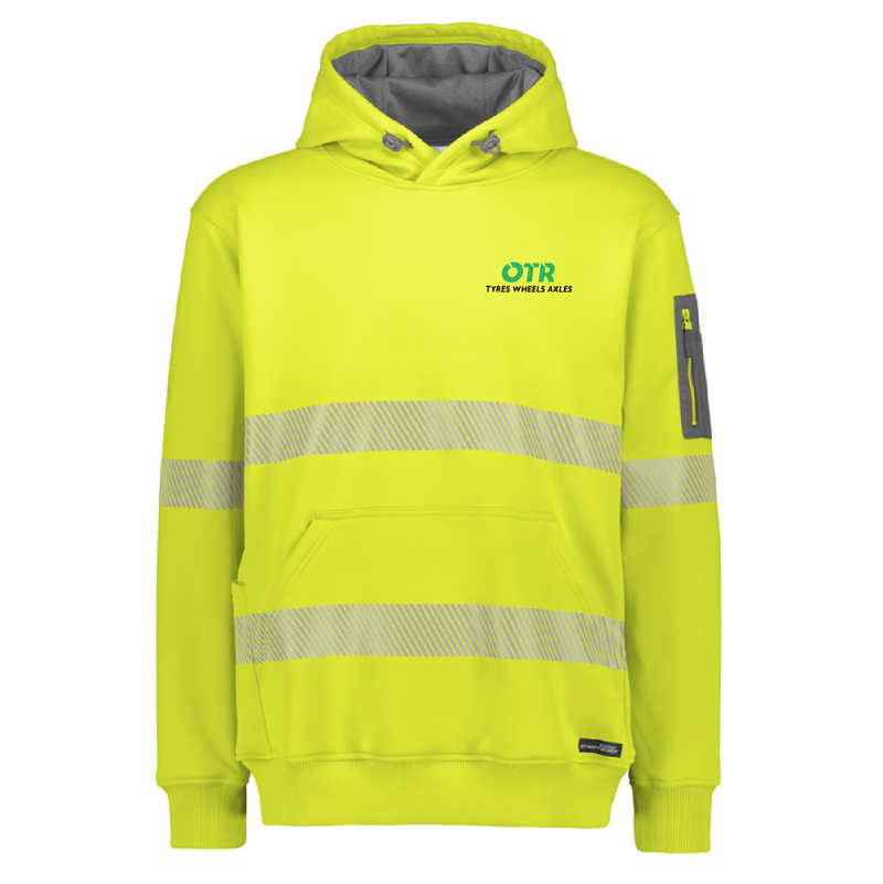 OTR - Streetworx Segmented Tape Water Resistant Hoodie Unisex (SYZ-ZT867)